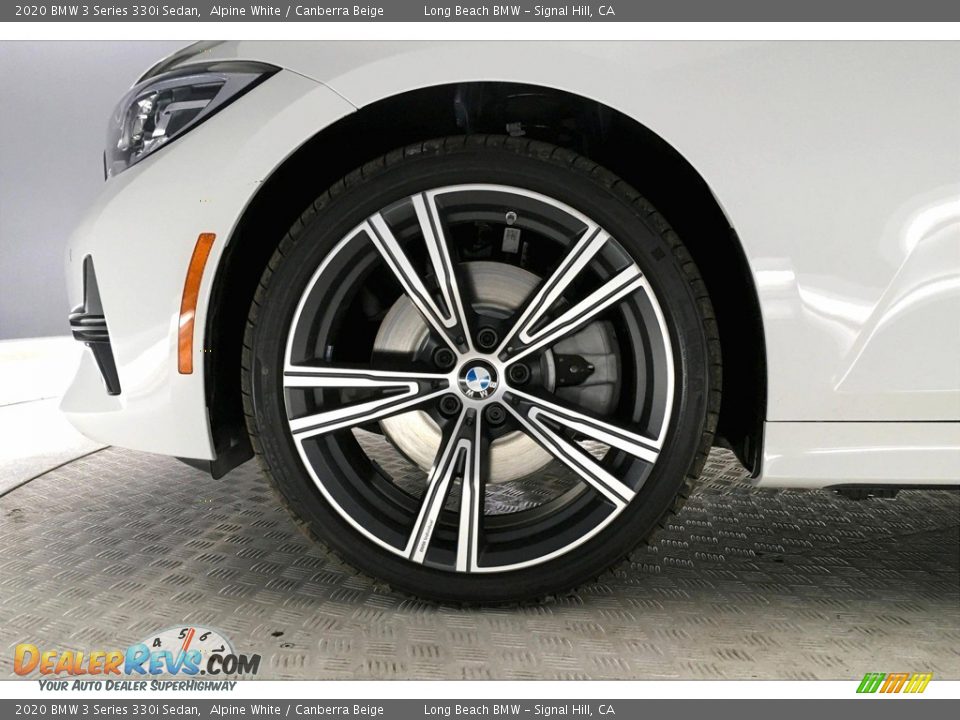 2020 BMW 3 Series 330i Sedan Alpine White / Canberra Beige Photo #12