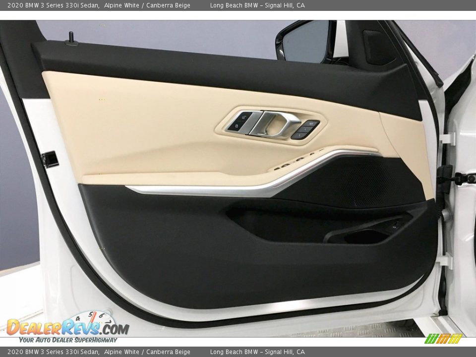 2020 BMW 3 Series 330i Sedan Alpine White / Canberra Beige Photo #13