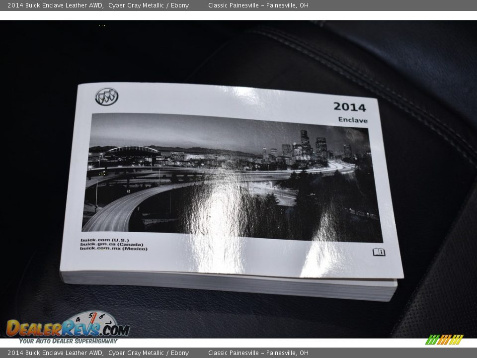2014 Buick Enclave Leather AWD Cyber Gray Metallic / Ebony Photo #19
