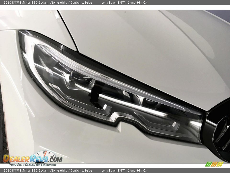 2020 BMW 3 Series 330i Sedan Alpine White / Canberra Beige Photo #14