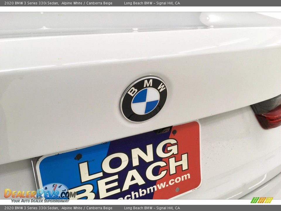 2020 BMW 3 Series 330i Sedan Alpine White / Canberra Beige Photo #16