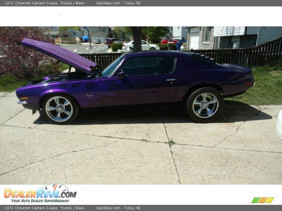 Purple 1972 Chevrolet Camaro Coupe Photo #3