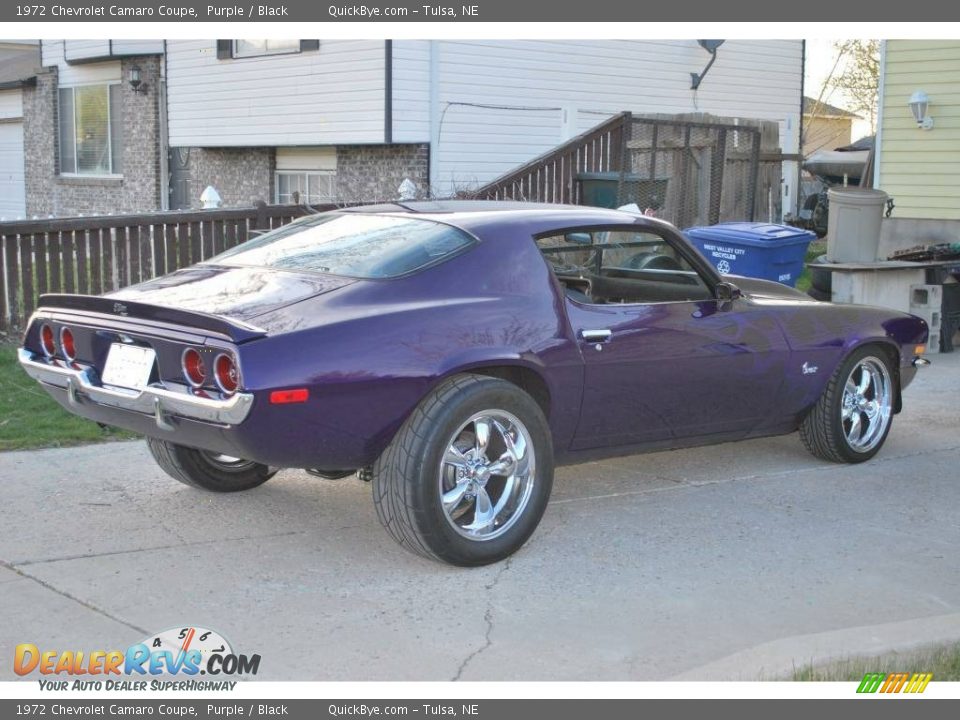 Purple 1972 Chevrolet Camaro Coupe Photo #4