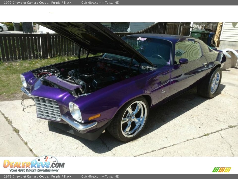 Purple 1972 Chevrolet Camaro Coupe Photo #7