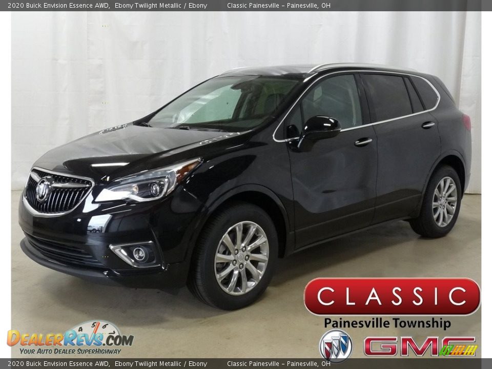 2020 Buick Envision Essence AWD Ebony Twilight Metallic / Ebony Photo #1