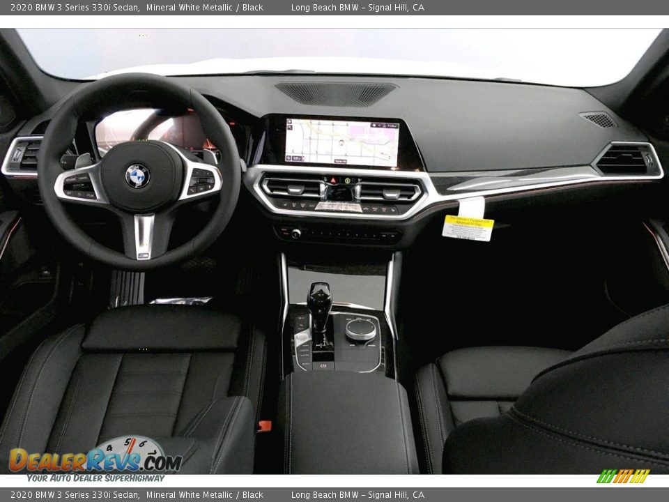 2020 BMW 3 Series 330i Sedan Mineral White Metallic / Black Photo #5
