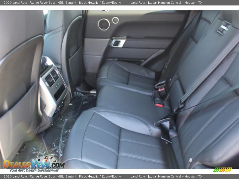 2020 Land Rover Range Rover Sport HSE Santorini Black Metallic / Ebony/Ebony Photo #5