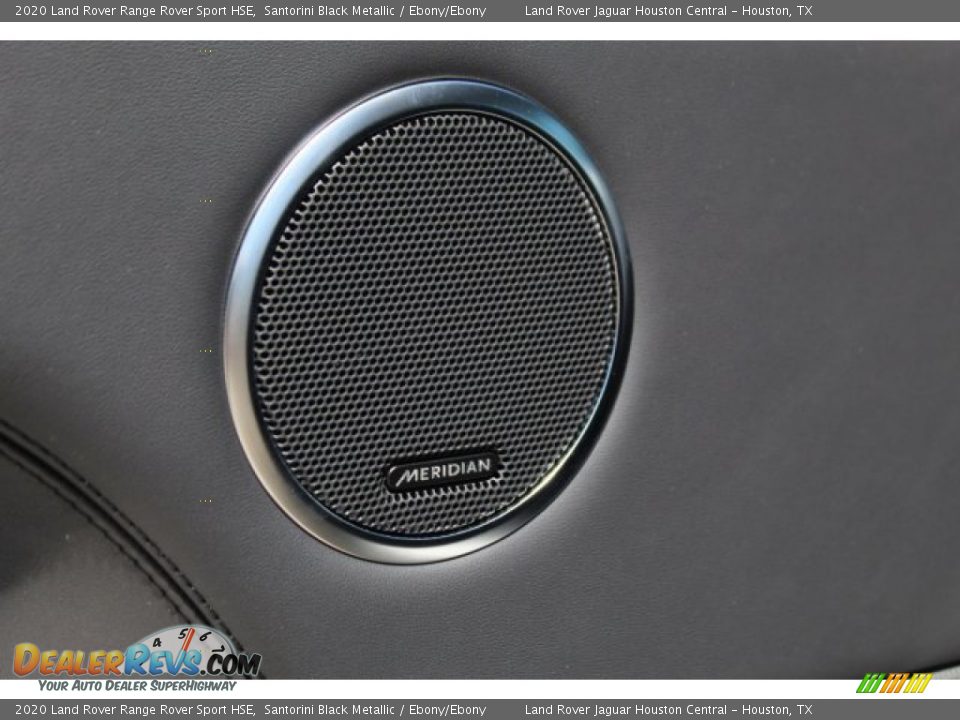 2020 Land Rover Range Rover Sport HSE Santorini Black Metallic / Ebony/Ebony Photo #11
