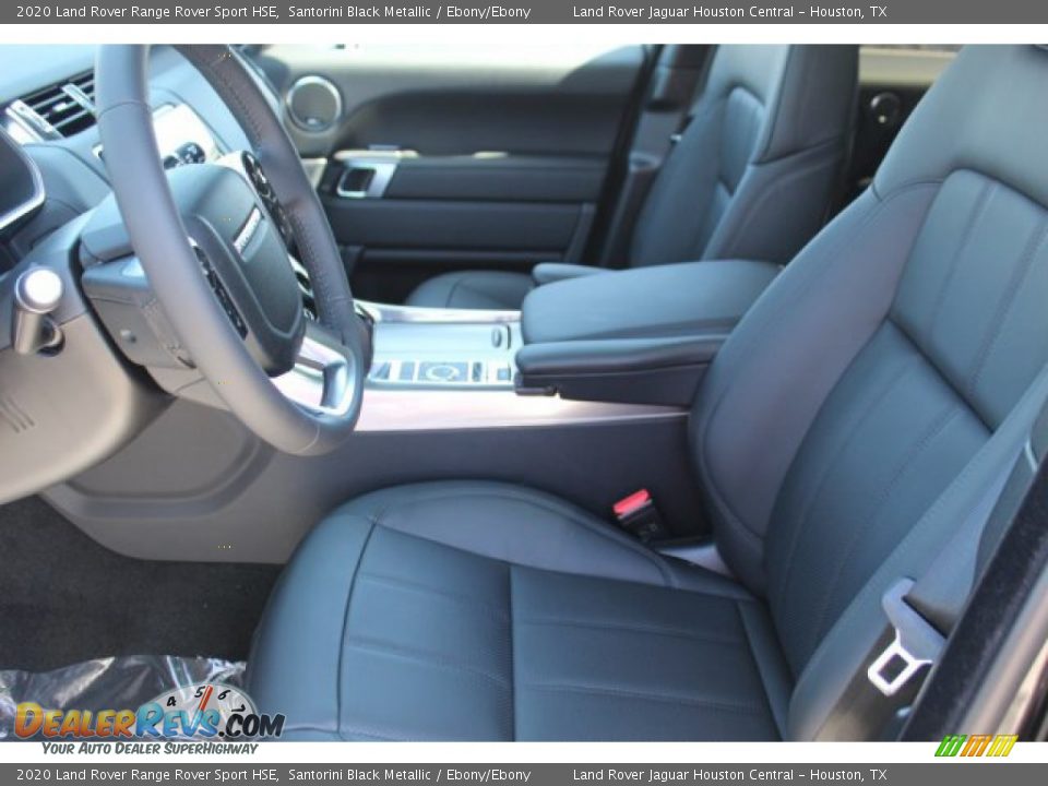 2020 Land Rover Range Rover Sport HSE Santorini Black Metallic / Ebony/Ebony Photo #13