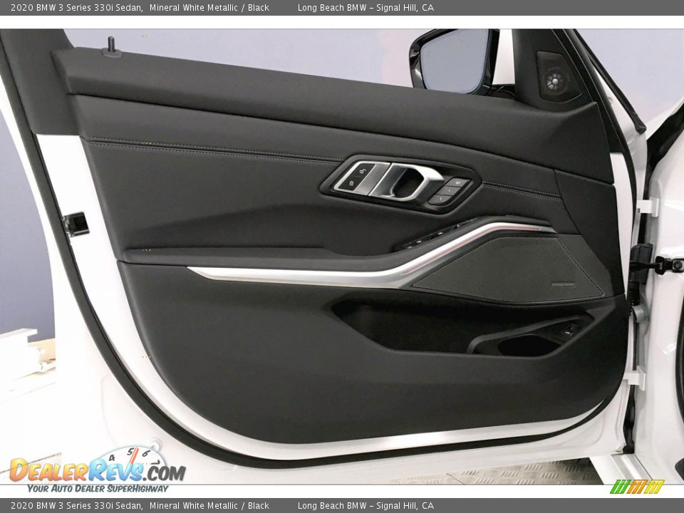 2020 BMW 3 Series 330i Sedan Mineral White Metallic / Black Photo #13