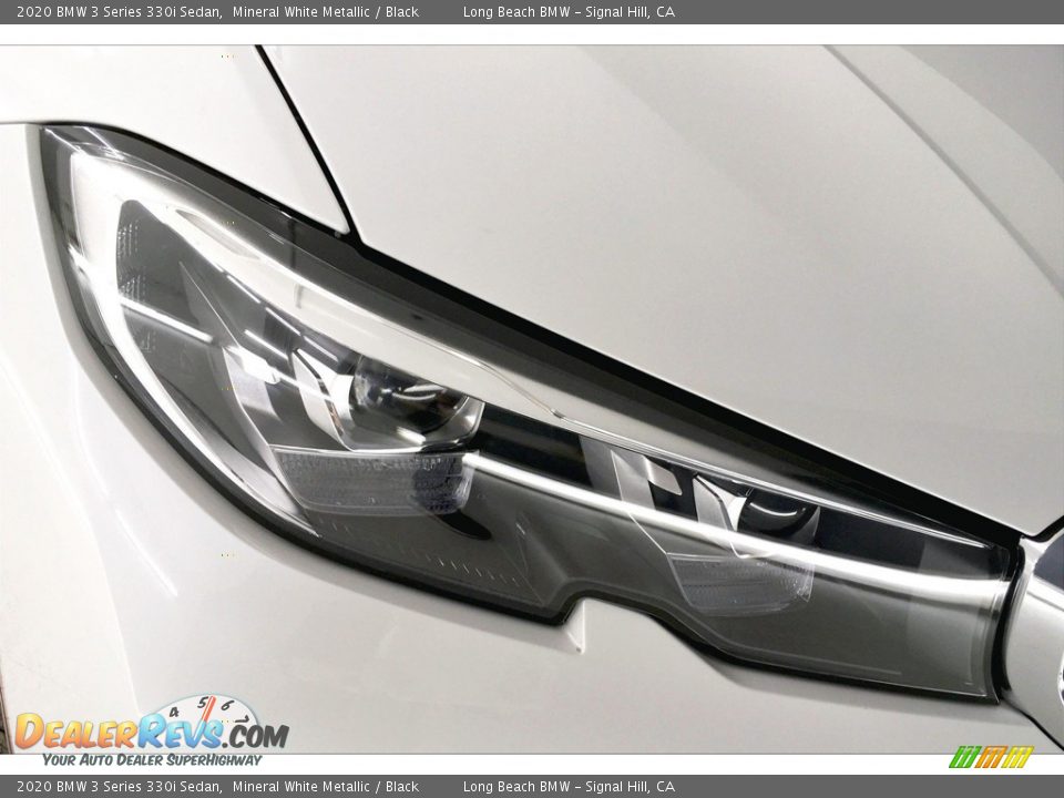 2020 BMW 3 Series 330i Sedan Mineral White Metallic / Black Photo #14