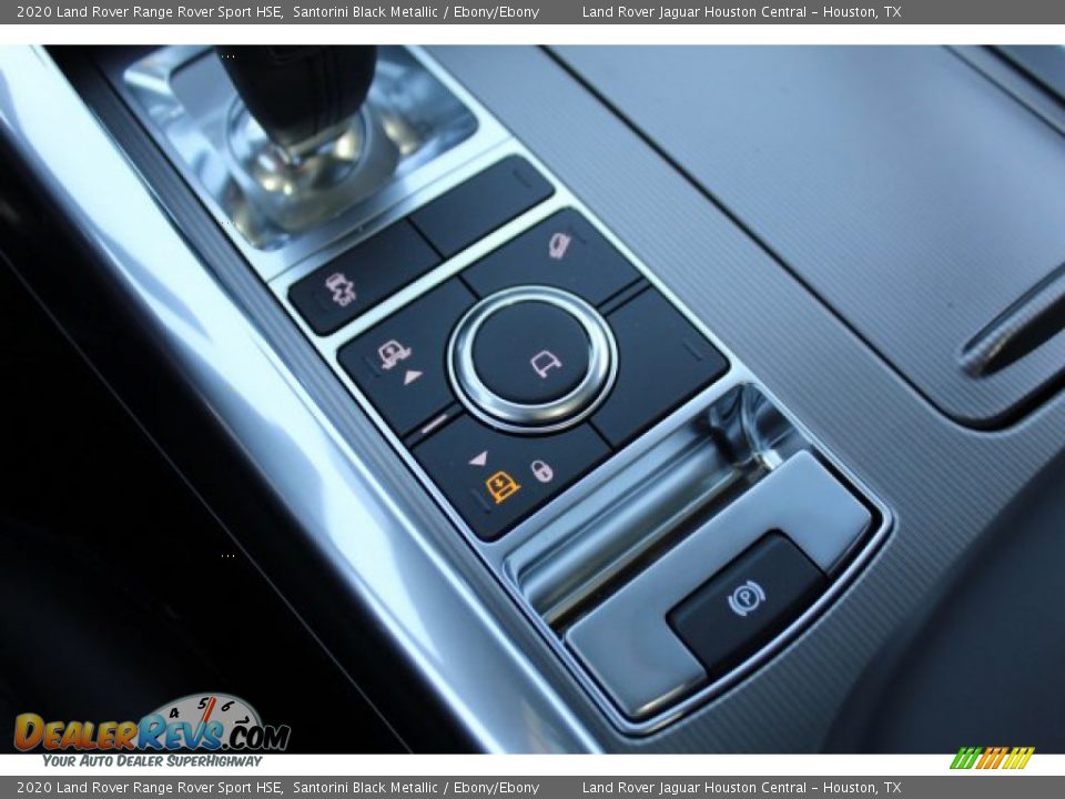 2020 Land Rover Range Rover Sport HSE Santorini Black Metallic / Ebony/Ebony Photo #17