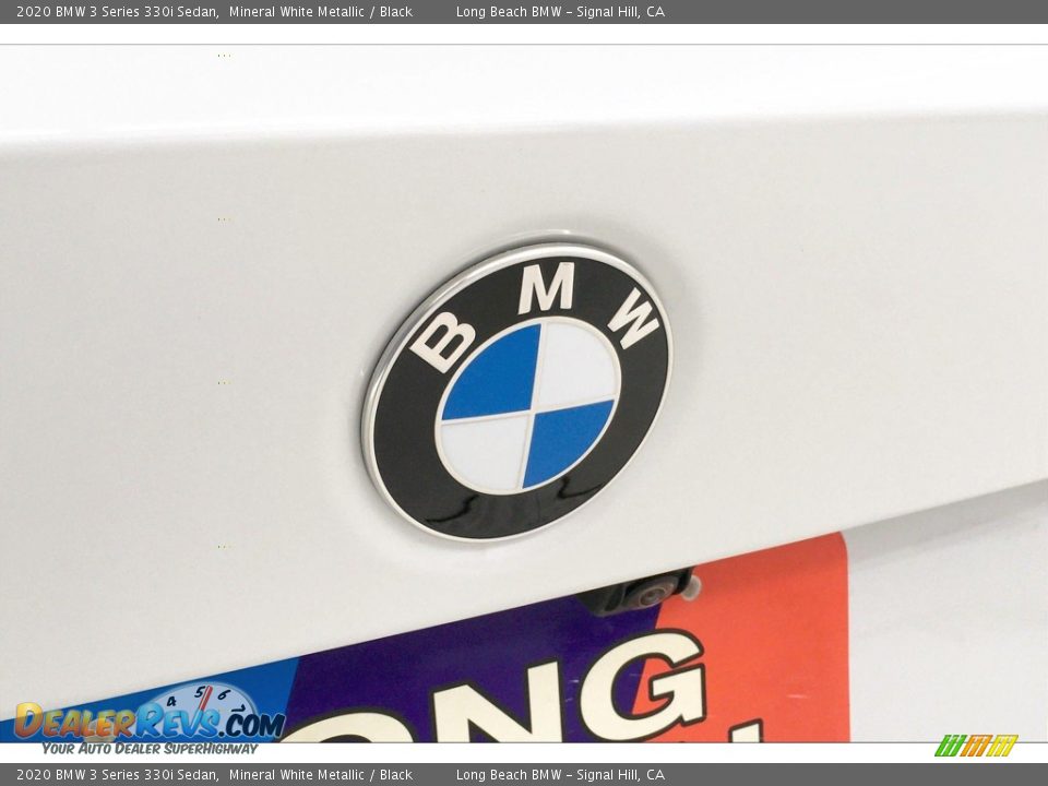 2020 BMW 3 Series 330i Sedan Mineral White Metallic / Black Photo #16