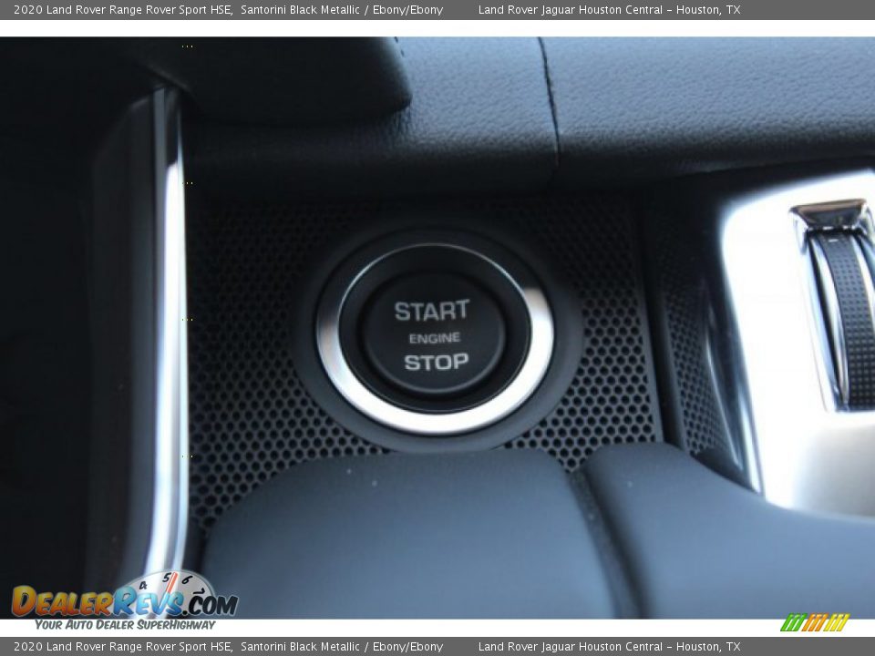 2020 Land Rover Range Rover Sport HSE Santorini Black Metallic / Ebony/Ebony Photo #18