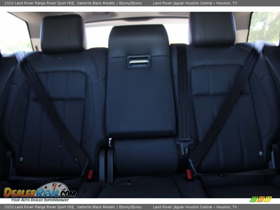 2020 Land Rover Range Rover Sport HSE Santorini Black Metallic / Ebony/Ebony Photo #19