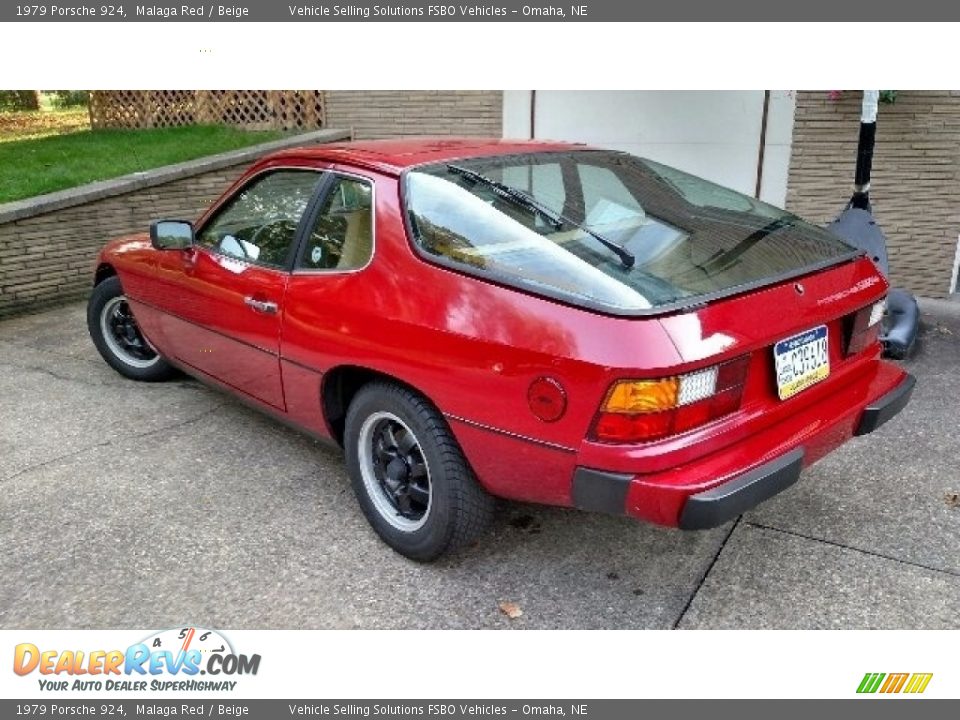 Malaga Red 1979 Porsche 924  Photo #3