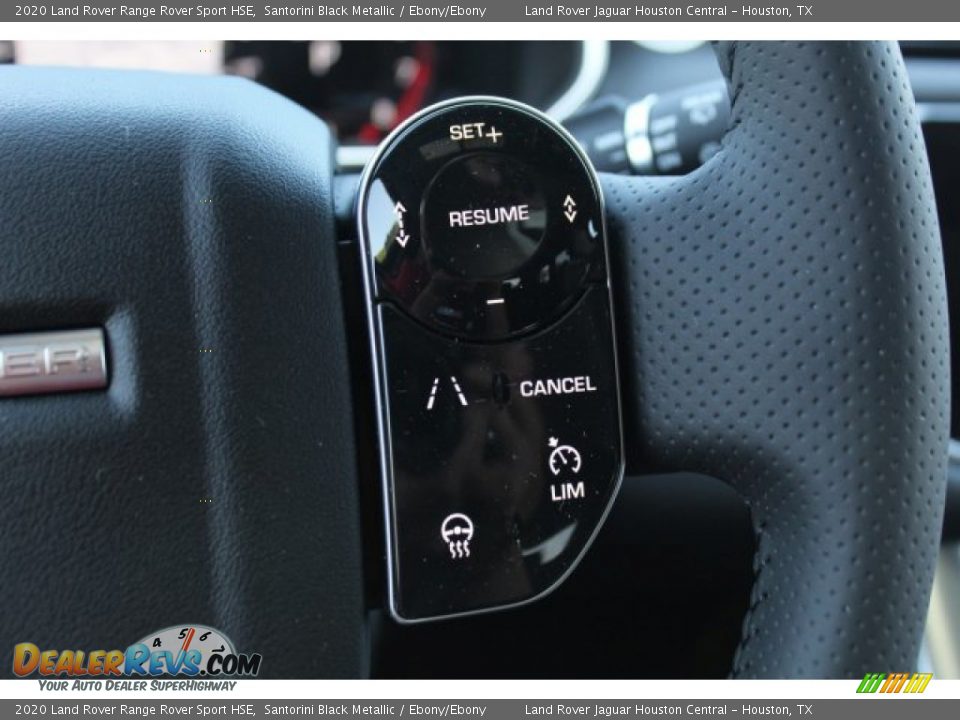 2020 Land Rover Range Rover Sport HSE Santorini Black Metallic / Ebony/Ebony Photo #21