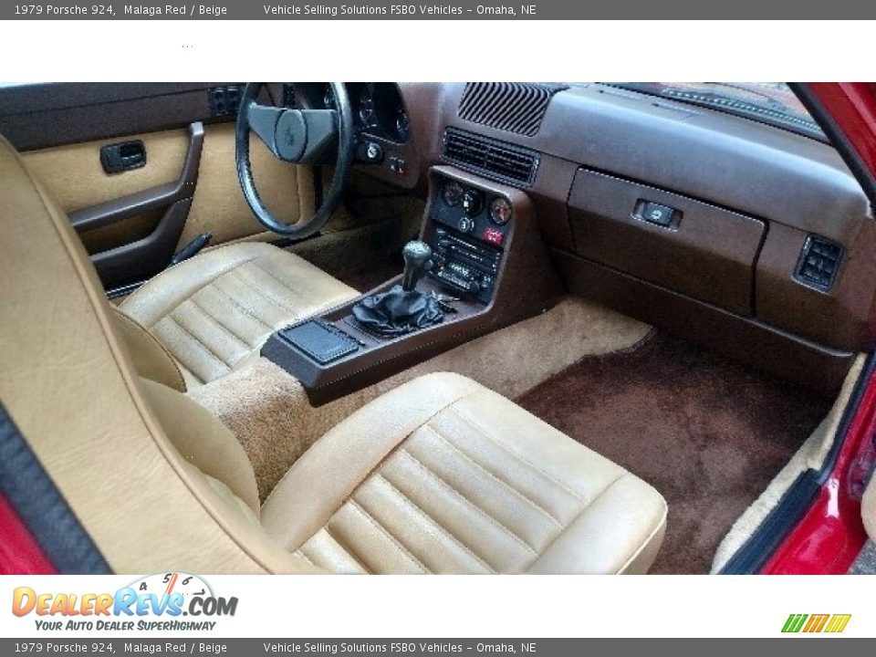 Beige Interior - 1979 Porsche 924  Photo #4