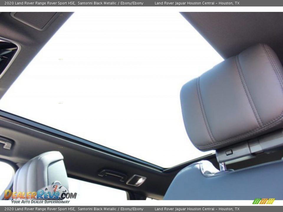 2020 Land Rover Range Rover Sport HSE Santorini Black Metallic / Ebony/Ebony Photo #23