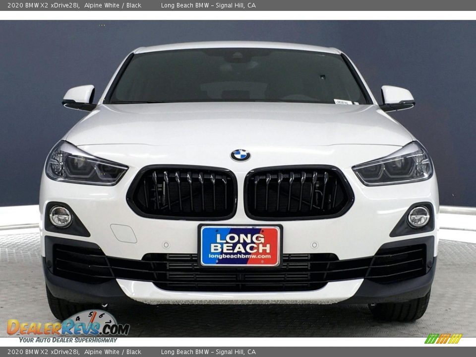 2020 BMW X2 xDrive28i Alpine White / Black Photo #2