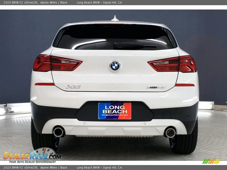2020 BMW X2 xDrive28i Alpine White / Black Photo #4