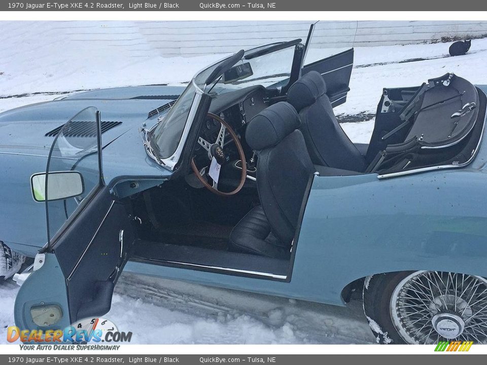 Front Seat of 1970 Jaguar E-Type XKE 4.2 Roadster Photo #12