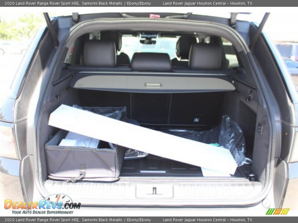 2020 Land Rover Range Rover Sport HSE Santorini Black Metallic / Ebony/Ebony Photo #28