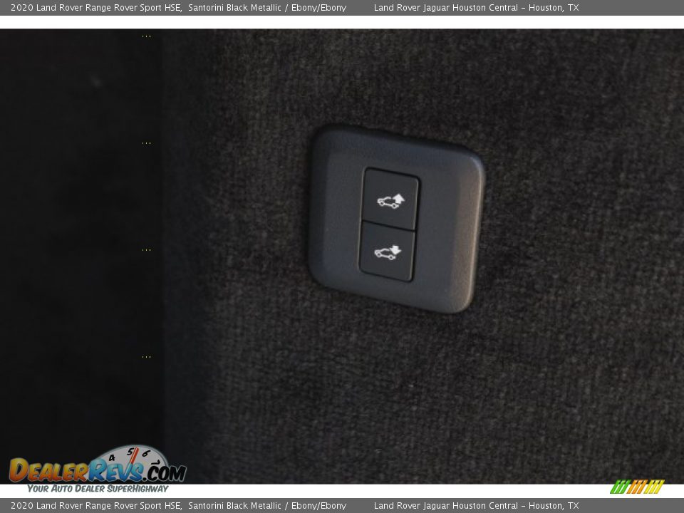 2020 Land Rover Range Rover Sport HSE Santorini Black Metallic / Ebony/Ebony Photo #29