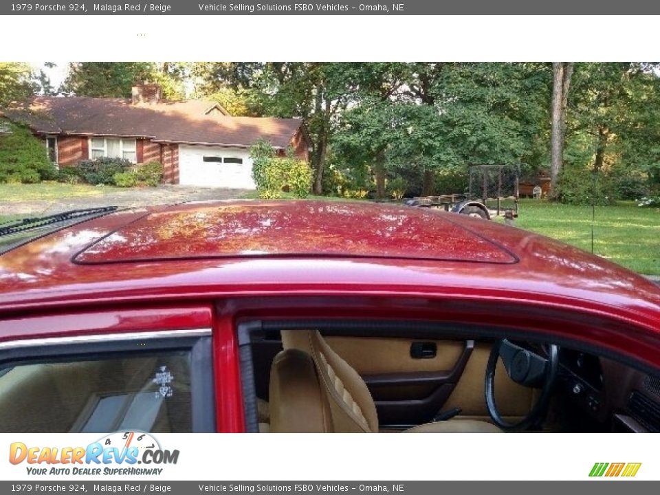 1979 Porsche 924 Malaga Red / Beige Photo #11