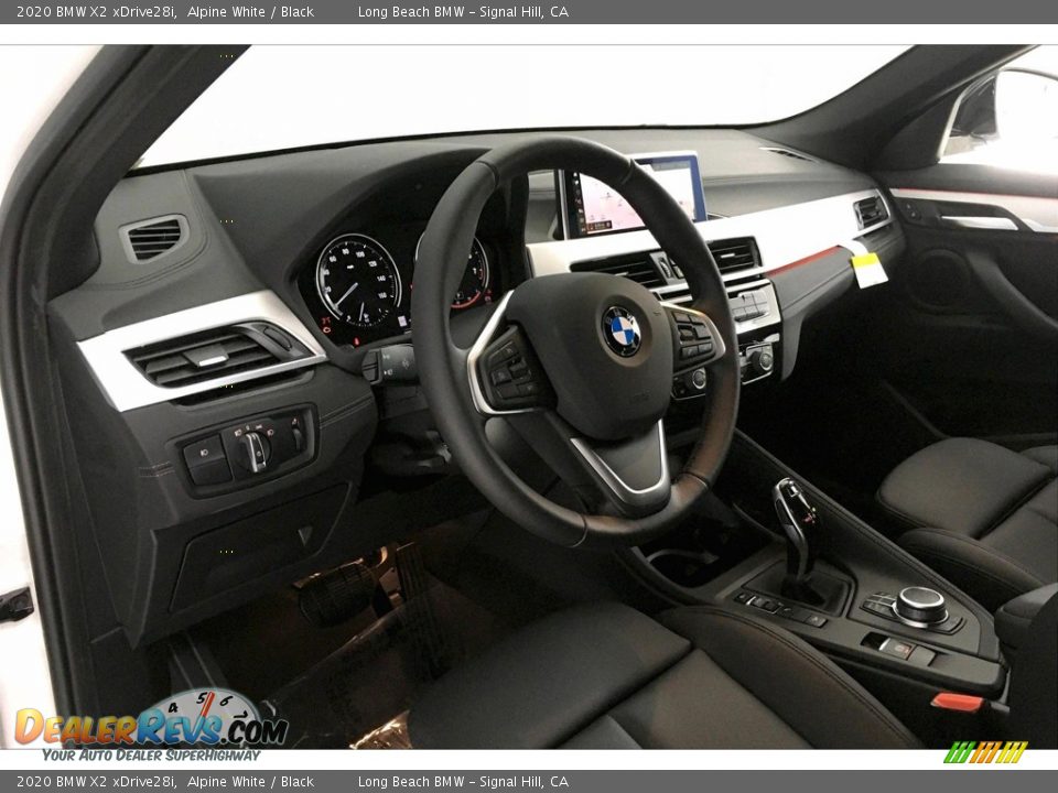 2020 BMW X2 xDrive28i Alpine White / Black Photo #7