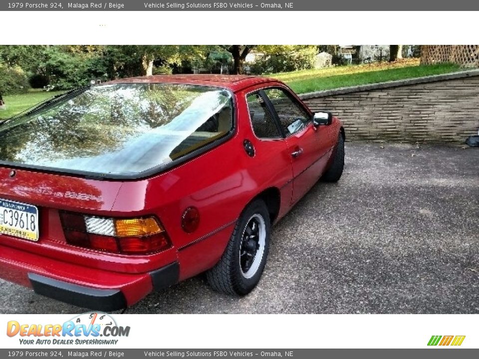 1979 Porsche 924 Malaga Red / Beige Photo #13