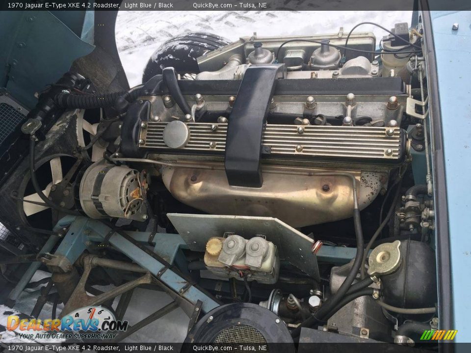 1970 Jaguar E-Type XKE 4.2 Roadster 4.2 Liter DOHC 12-Valve XK Inline 6 Cylinder Engine Photo #18