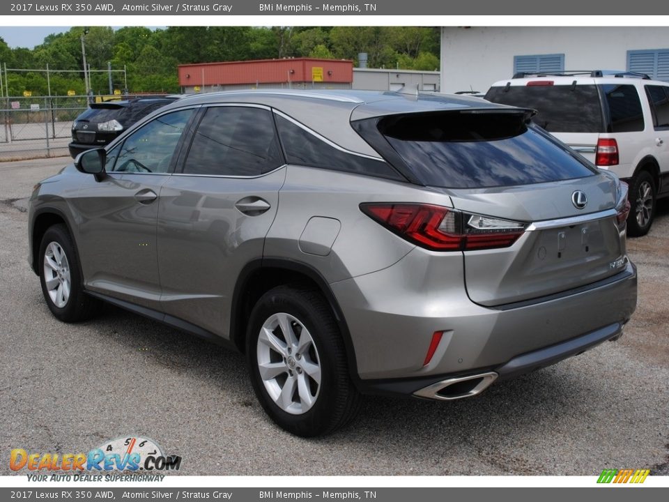 2017 Lexus RX 350 AWD Atomic Silver / Stratus Gray Photo #3