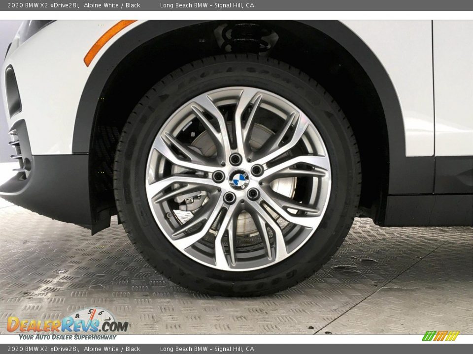 2020 BMW X2 xDrive28i Alpine White / Black Photo #12