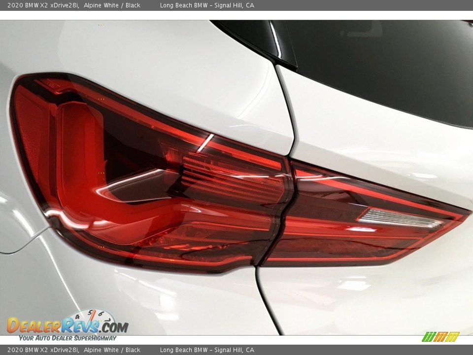 2020 BMW X2 xDrive28i Alpine White / Black Photo #15