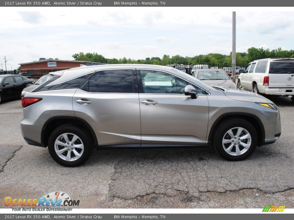 2017 Lexus RX 350 AWD Atomic Silver / Stratus Gray Photo #6