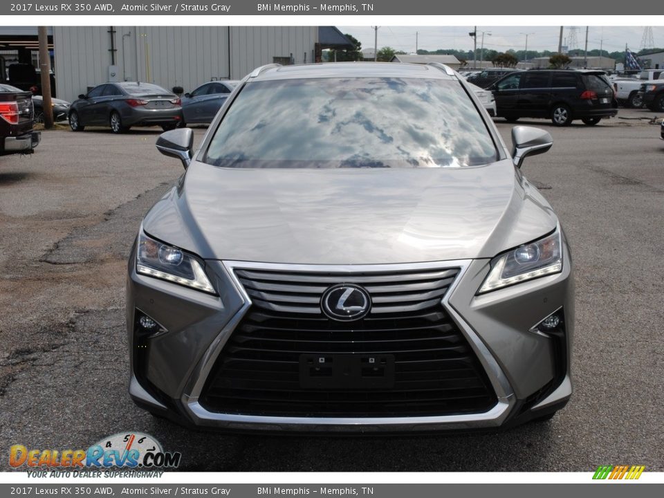 2017 Lexus RX 350 AWD Atomic Silver / Stratus Gray Photo #8