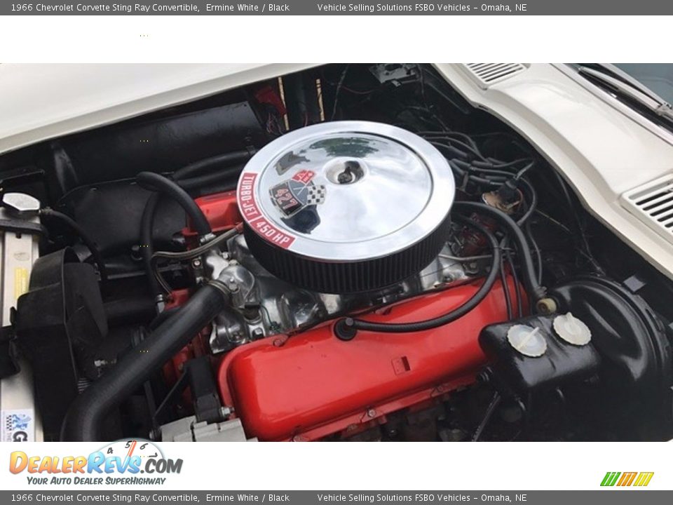 1966 Chevrolet Corvette Sting Ray Convertible 427 cid V8 Engine Photo #12