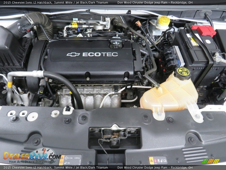 2015 Chevrolet Sonic LS Hatchback 1.8 Liter DOHC 16-Valve VVT ECOTEC 4 Cylinder Engine Photo #6