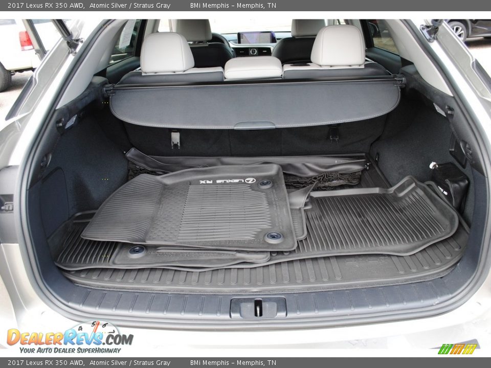 2017 Lexus RX 350 AWD Atomic Silver / Stratus Gray Photo #27