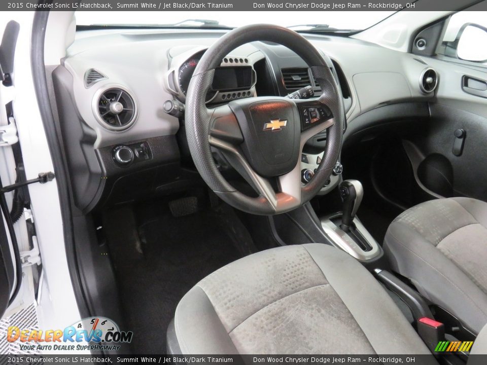 Front Seat of 2015 Chevrolet Sonic LS Hatchback Photo #20
