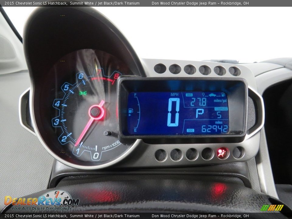 2015 Chevrolet Sonic LS Hatchback Gauges Photo #21