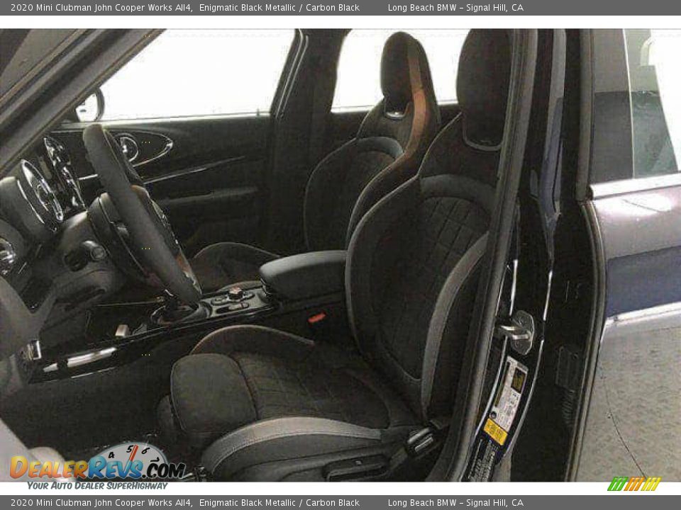 Carbon Black Interior - 2020 Mini Clubman John Cooper Works All4 Photo #9