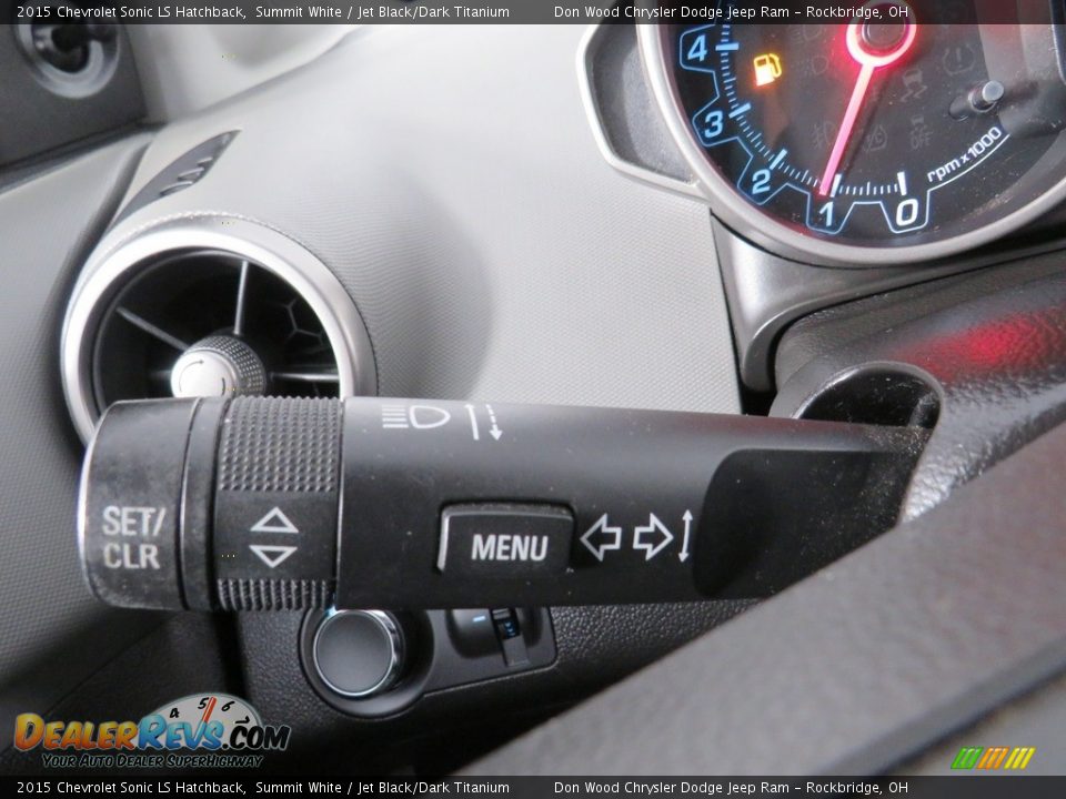 Controls of 2015 Chevrolet Sonic LS Hatchback Photo #23