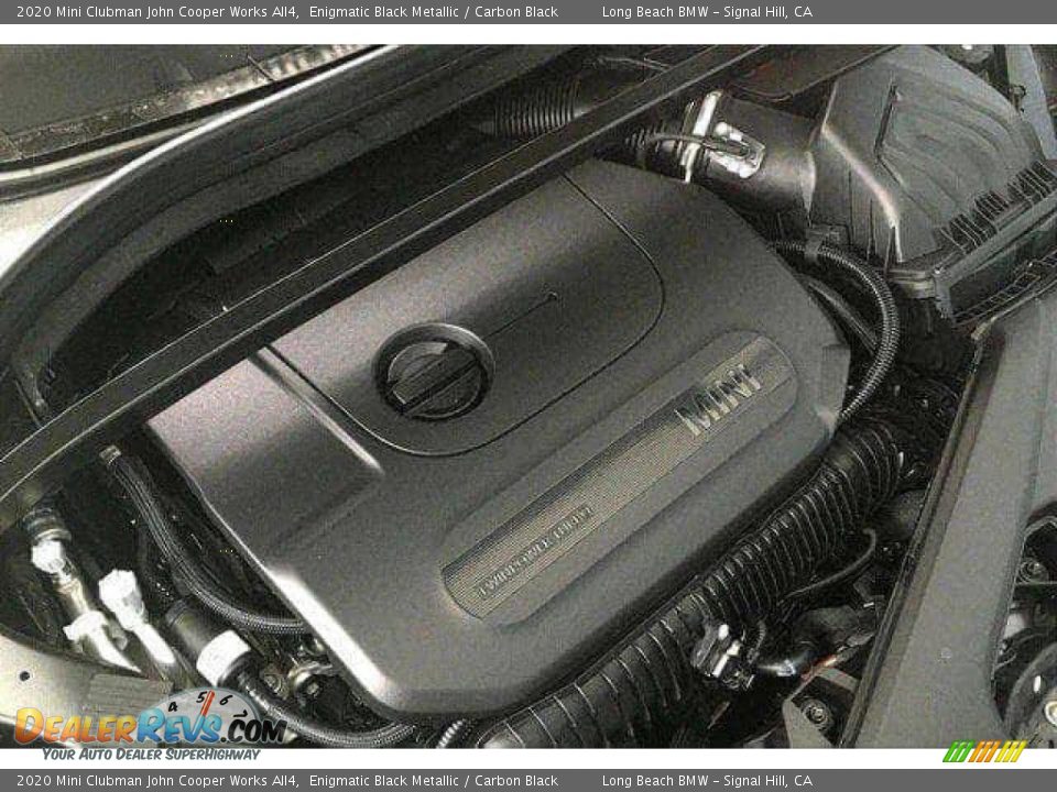 2020 Mini Clubman John Cooper Works All4 Enigmatic Black Metallic / Carbon Black Photo #11