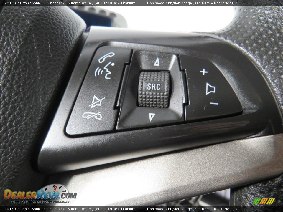2015 Chevrolet Sonic LS Hatchback Steering Wheel Photo #24