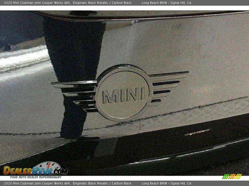 2020 Mini Clubman John Cooper Works All4 Enigmatic Black Metallic / Carbon Black Photo #16