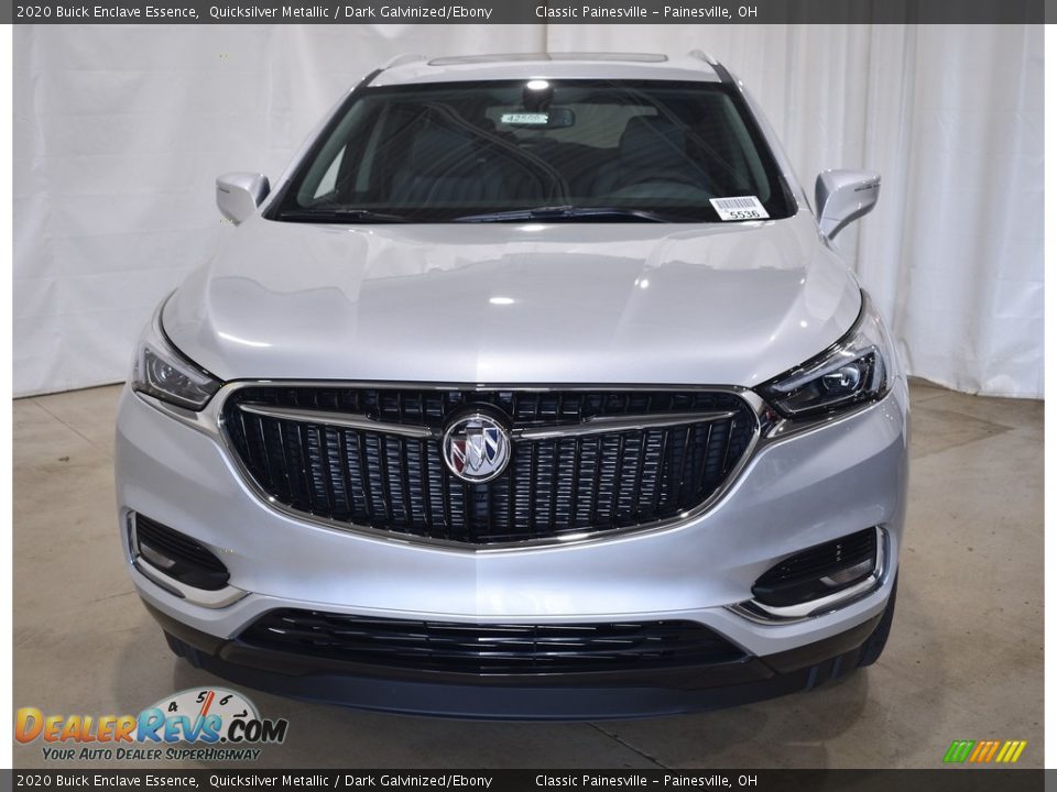 2020 Buick Enclave Essence Quicksilver Metallic / Dark Galvinized/Ebony Photo #4