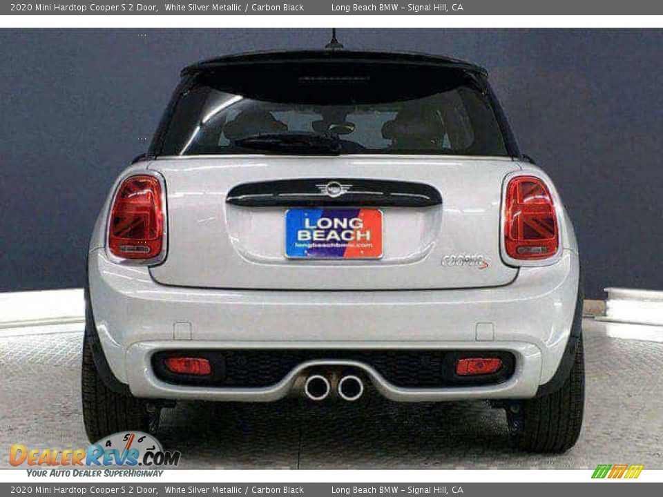 2020 Mini Hardtop Cooper S 2 Door White Silver Metallic / Carbon Black Photo #4