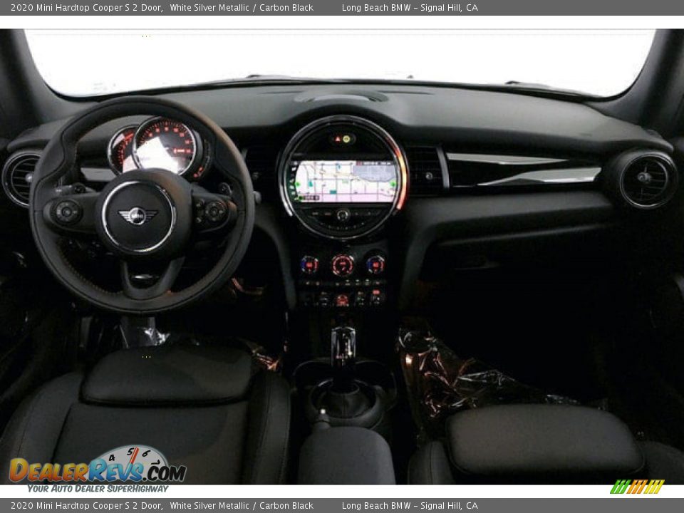 2020 Mini Hardtop Cooper S 2 Door White Silver Metallic / Carbon Black Photo #5